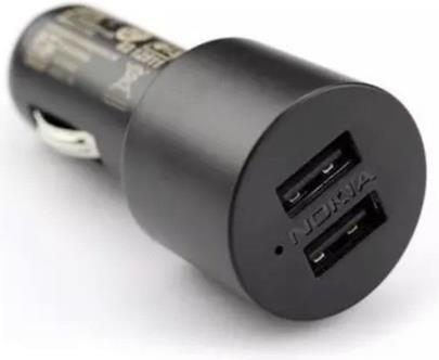 Оригинално Зарядно за Nokia за Кола 12v 2a micro USB DC-20, Черен (3)