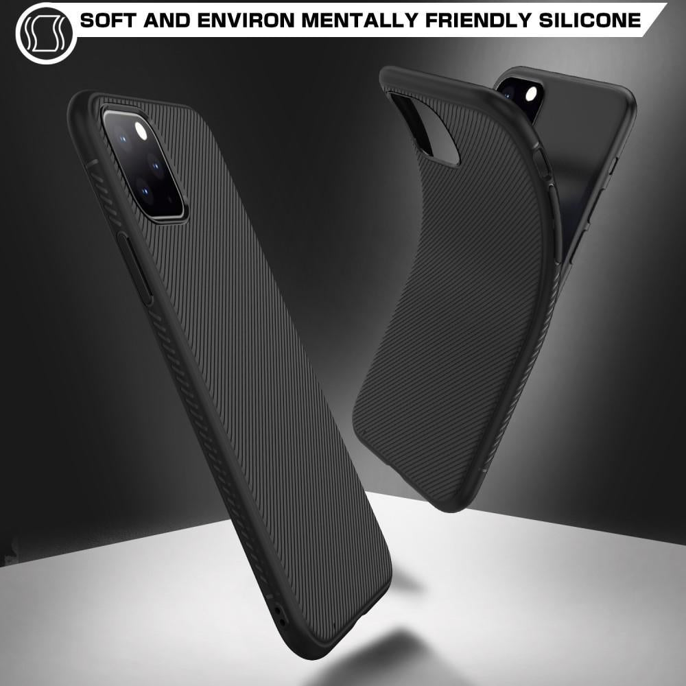 Силиконов Калъф за iPhone 11, Twill Case, Черен (3)