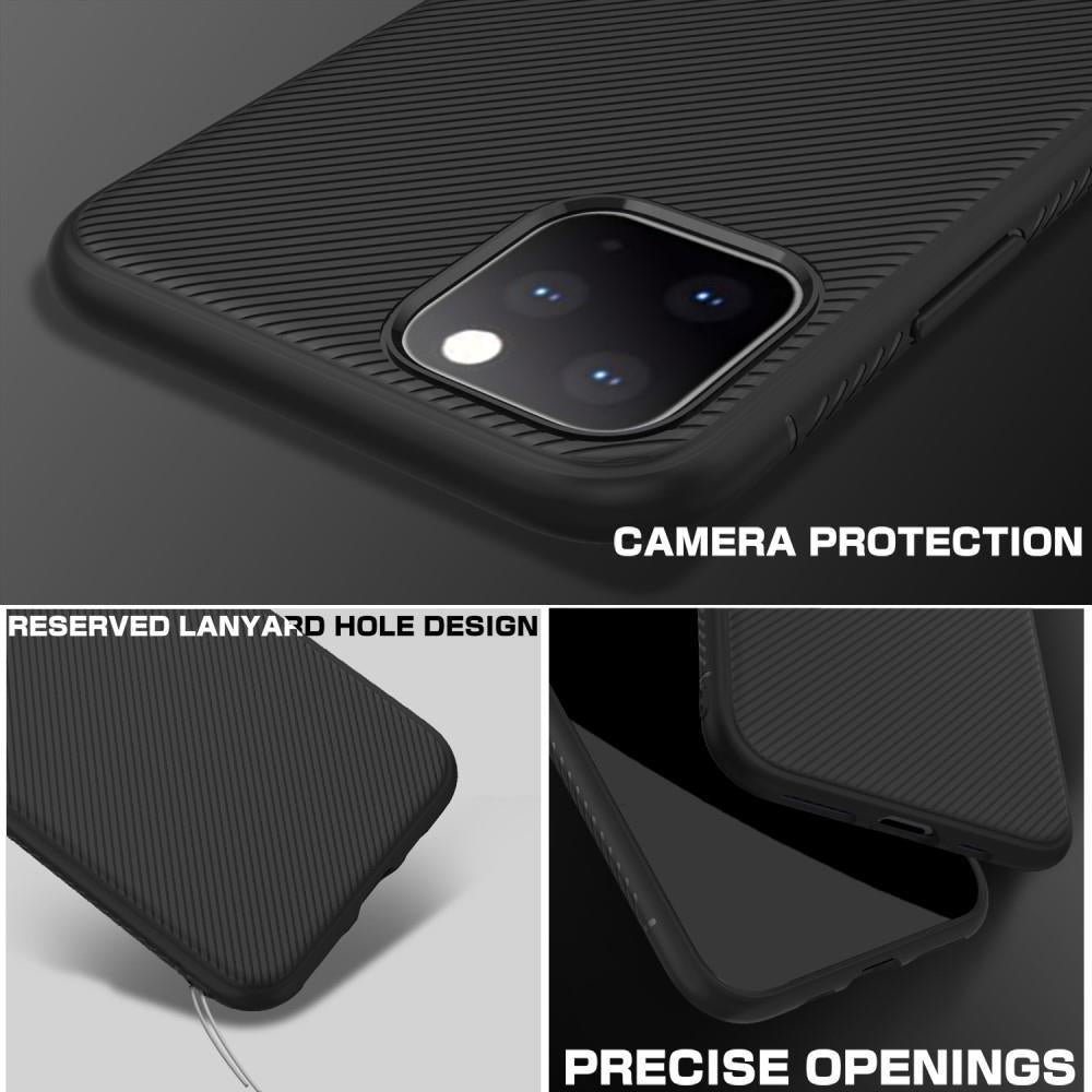 Силиконов Калъф за iPhone 11, Twill Case, Черен (4)