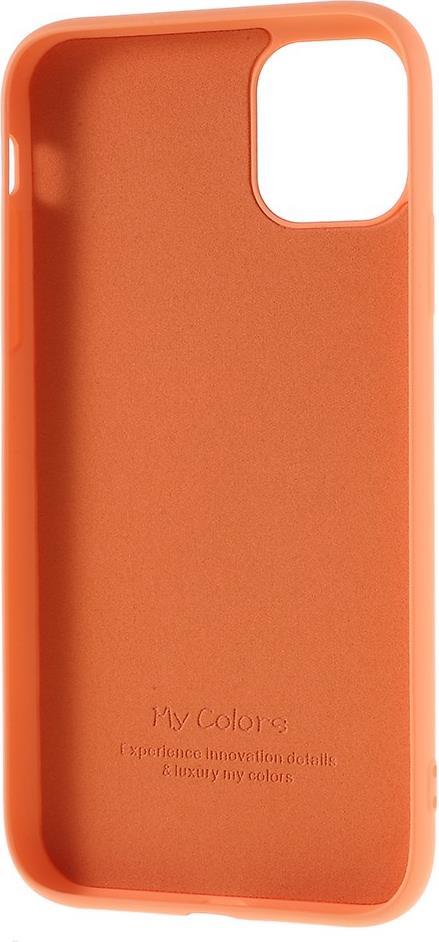 Силиконов Калъф за iPhone 11 Pro, Liquid Soft Case, Оранжев (4)