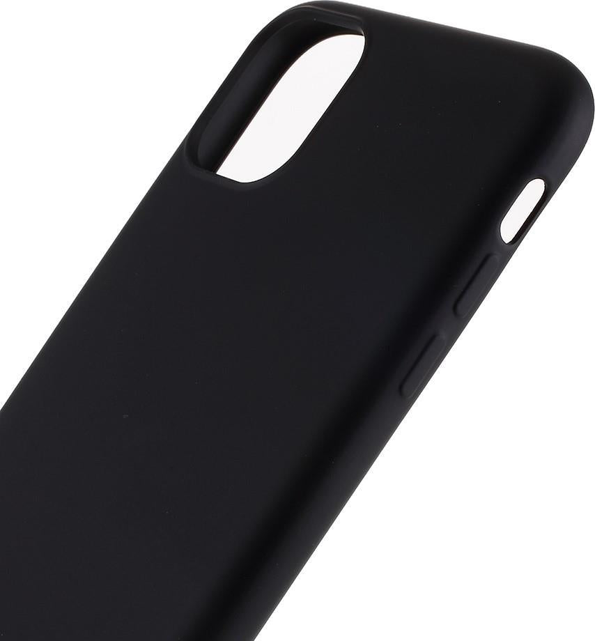 Силиконов Калъф за iPhone 11 Pro Max, Liquid Soft Case, Черен (5)
