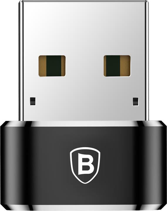 USB-C Преход/Адаптер, Baseus female USB-C to USB-A, Черен (4)