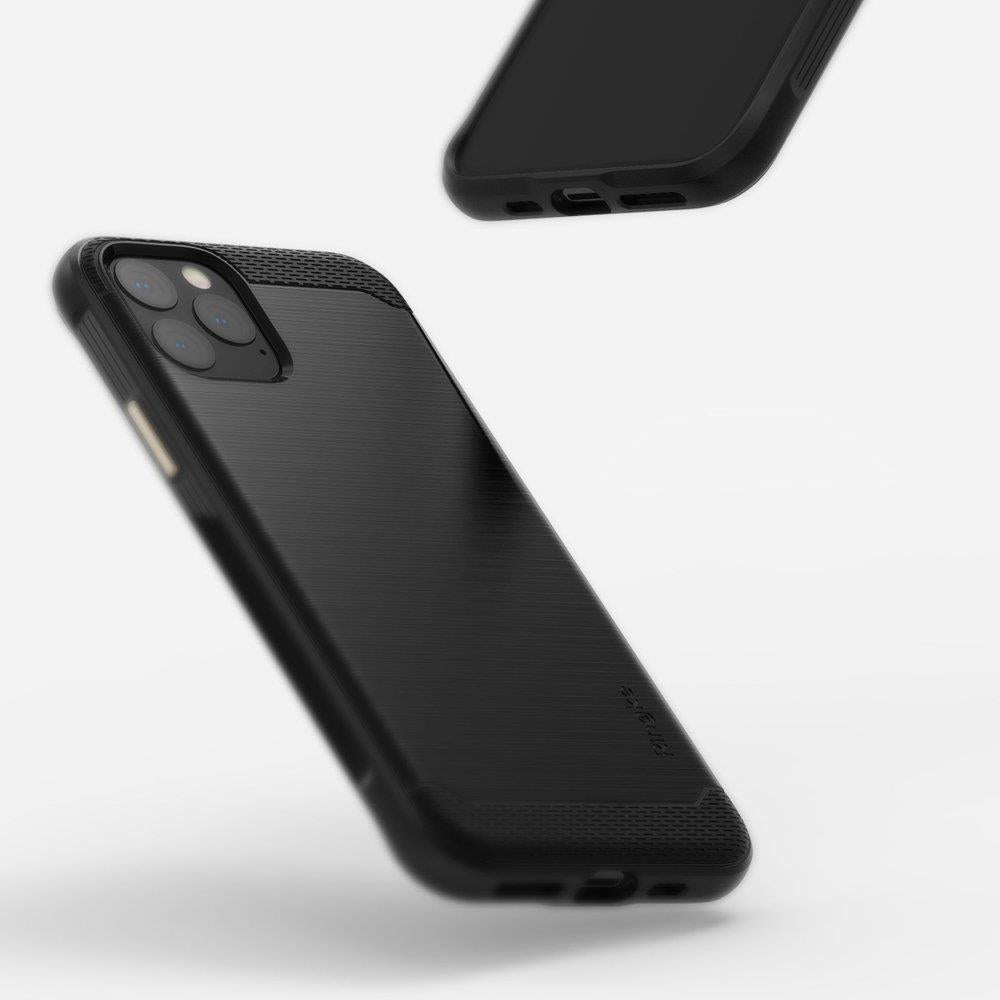 Противоударен Силиконов Калъф за iPhone 11 Pro Max, Ringke Onyx Case, Черен (4)