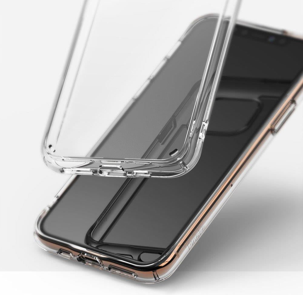 Противоударен Хибриден Калъф за iPhone 11 Pro Max, Ringke Fusion Case, Прозрачен (2)