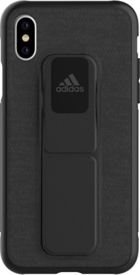 Калъф с Лента за Ръка за iPhone XS/X Adidas Grip Case, Черен