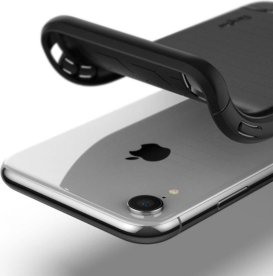 Противоударен Силиконов Калъф за iPhone XR, Ringke Onyx Case, Черен (2)