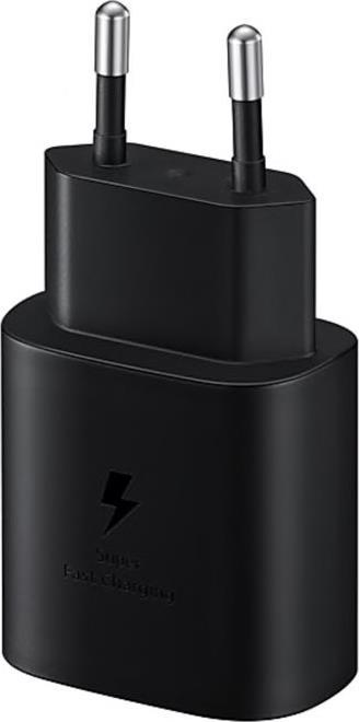Оригинално Зарядно Samsung 25W 220v Super Fast Charger с USB-C Кабел Ep-Ta800xbe, Черен (Bulk) (3)