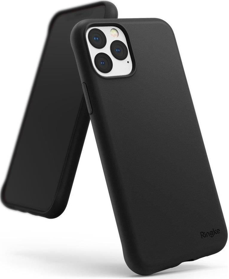 Противоударен Силиконов Калъф за iPhone 11 Pro, Ringke Air S Case, Черен