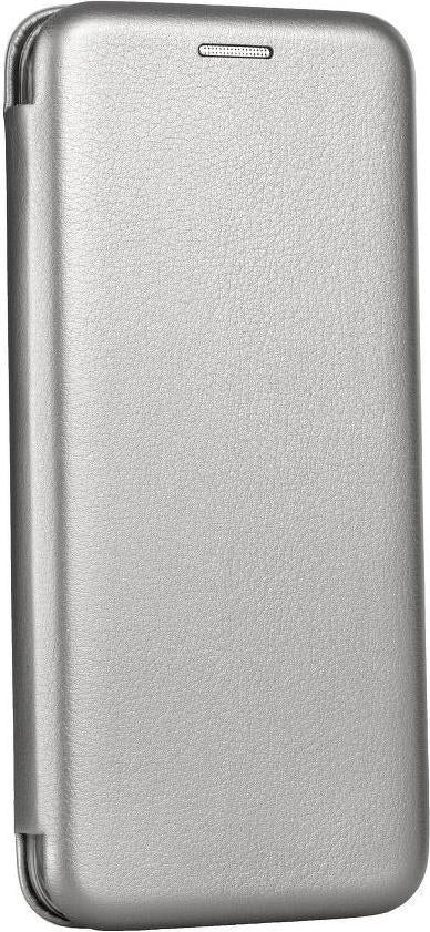 Кожен Калъф за iPhone 12 Mini, Forcell Elegance Book Case, Сив