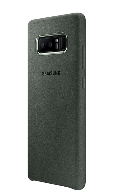 Оригинален Кожен Калъф за Samsung Note 8 Alcantara Cover Case EF-XN950AKEGWW, Зелен (2)