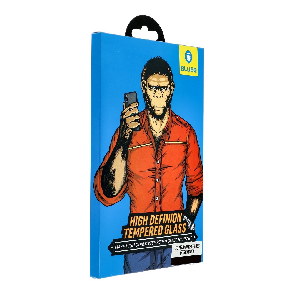 Стъклен Протектор за iPhone 12 Mini, Blueo HD 5D Glass, Прозрачен