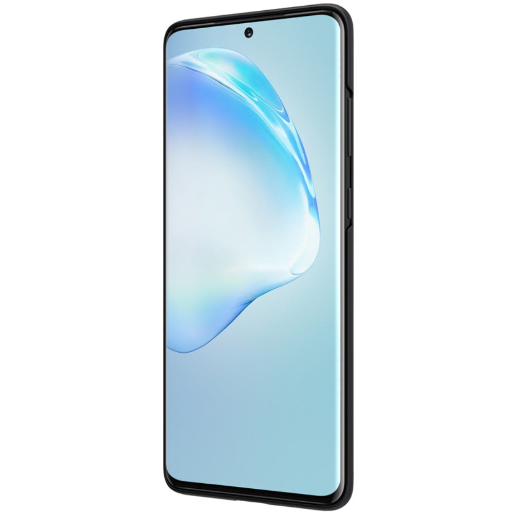 Калъф с Поставка за Samsung S20 Plus, Nillkin Super Frosted Case, Черен (6)