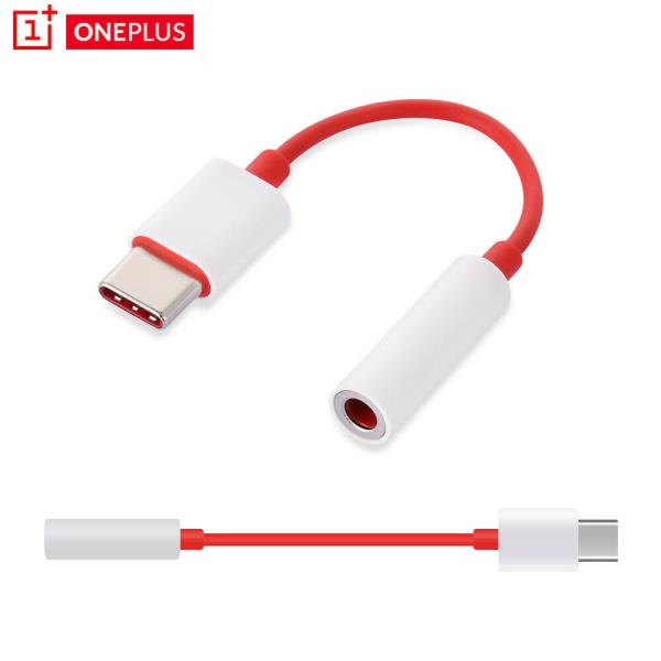 Оригинален Аудио Преход/Адаптер за Oneplus USB-C to Aux 3.5mm, Бял (Bulk) (3)