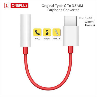 Оригинален Аудио Преход/Адаптер за Oneplus USB-C to Aux 3.5mm, Бял (Bulk) (2)