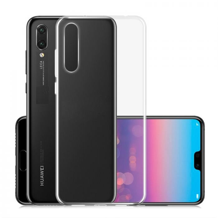 Оригинален Силиконов Калъф за Huawei P20 Soft TPU Case, Прозрачен