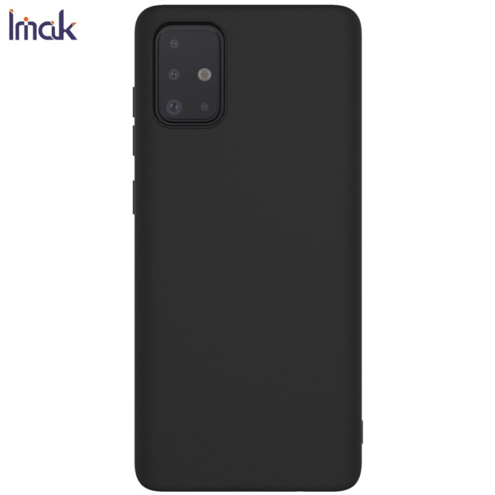 Силиконов Калъф за Samsung A51, Imak UC-1 Case, Черен (5)
