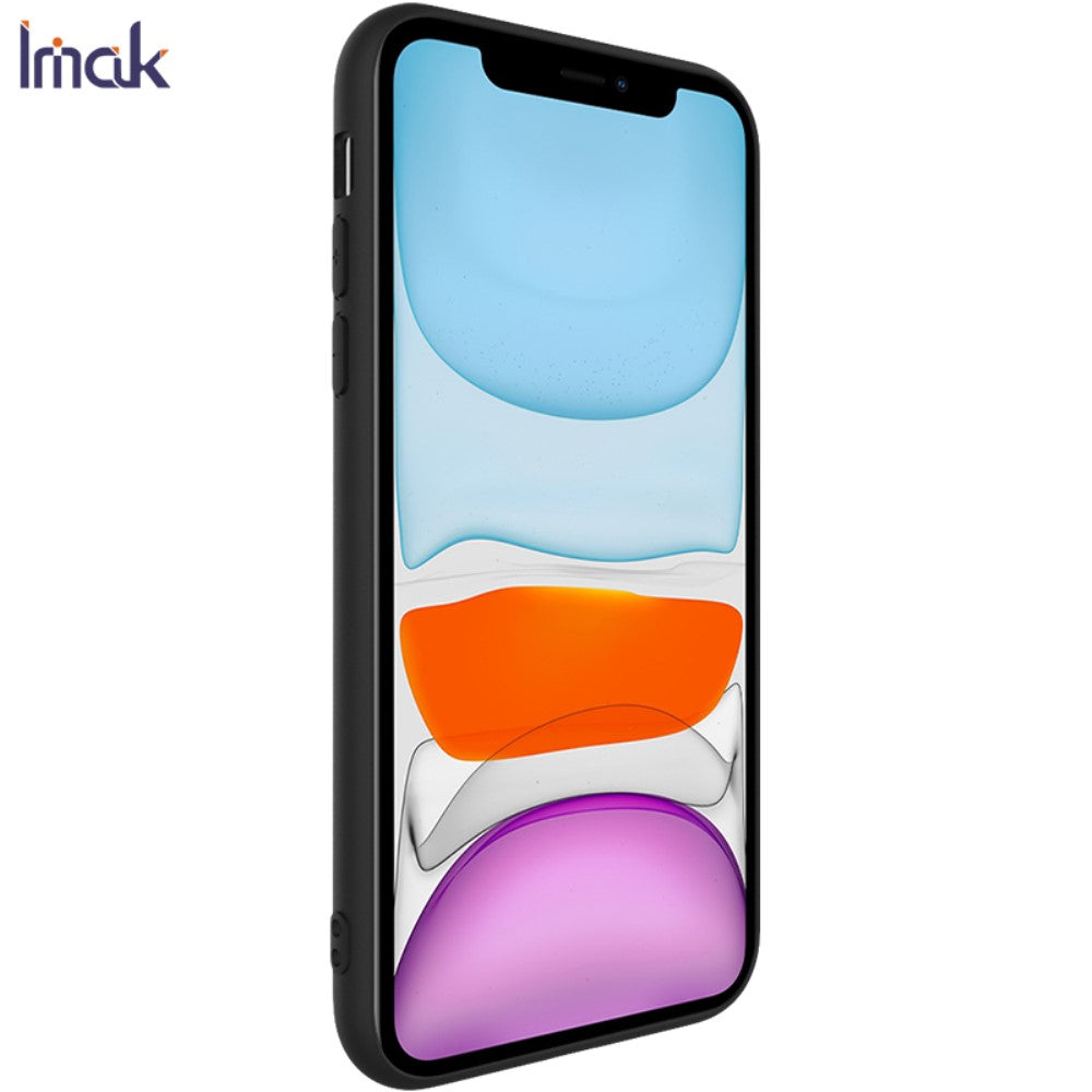 Силиконов Калъф за iPhone 11, Imak UC-1 Case, Черен (4)