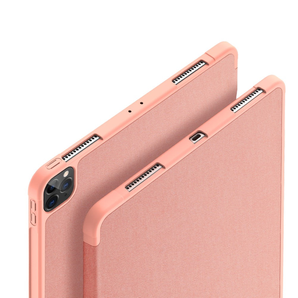Калъф с Pen Поставка за iPad Pro 11, Dux Ducis Domo Case, Розов (5)