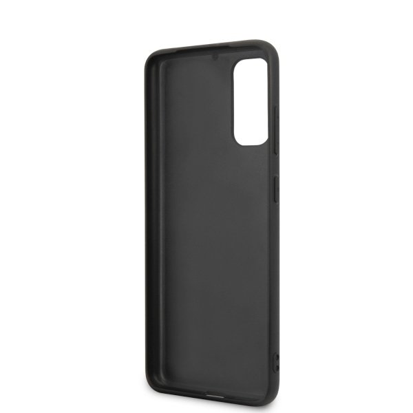 Луксозен Кожен Калъф за Samsung S20, BMW Leather Case, Черен (6)