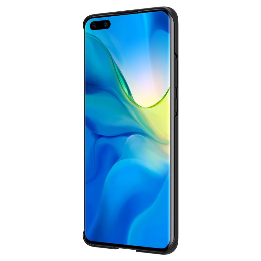 Калъф с Поставка за Huawei P40 Pro, Nillkin Super Frosted Case, Черен (5)