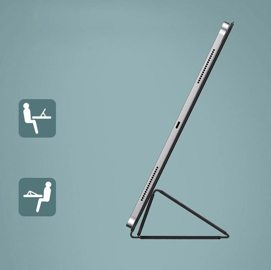 Защитен Калъф за iPad Pro 12.9" 2022-2018/ Air 13, Baseus Magnetic Case, Розов (7)