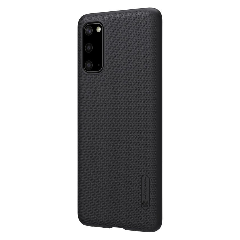Калъф с Поставка за Samsung S20, Nillkin Super Frosted Case, Черен