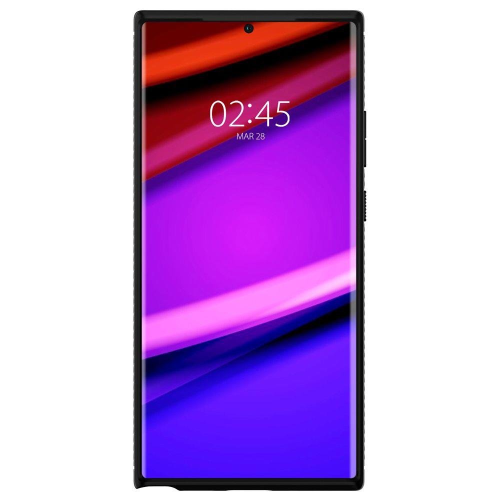 Противоударен Силиконов Калъф за Samsung Note 20 Ultra, Spigen Rugged Armor Case, Черен (7)