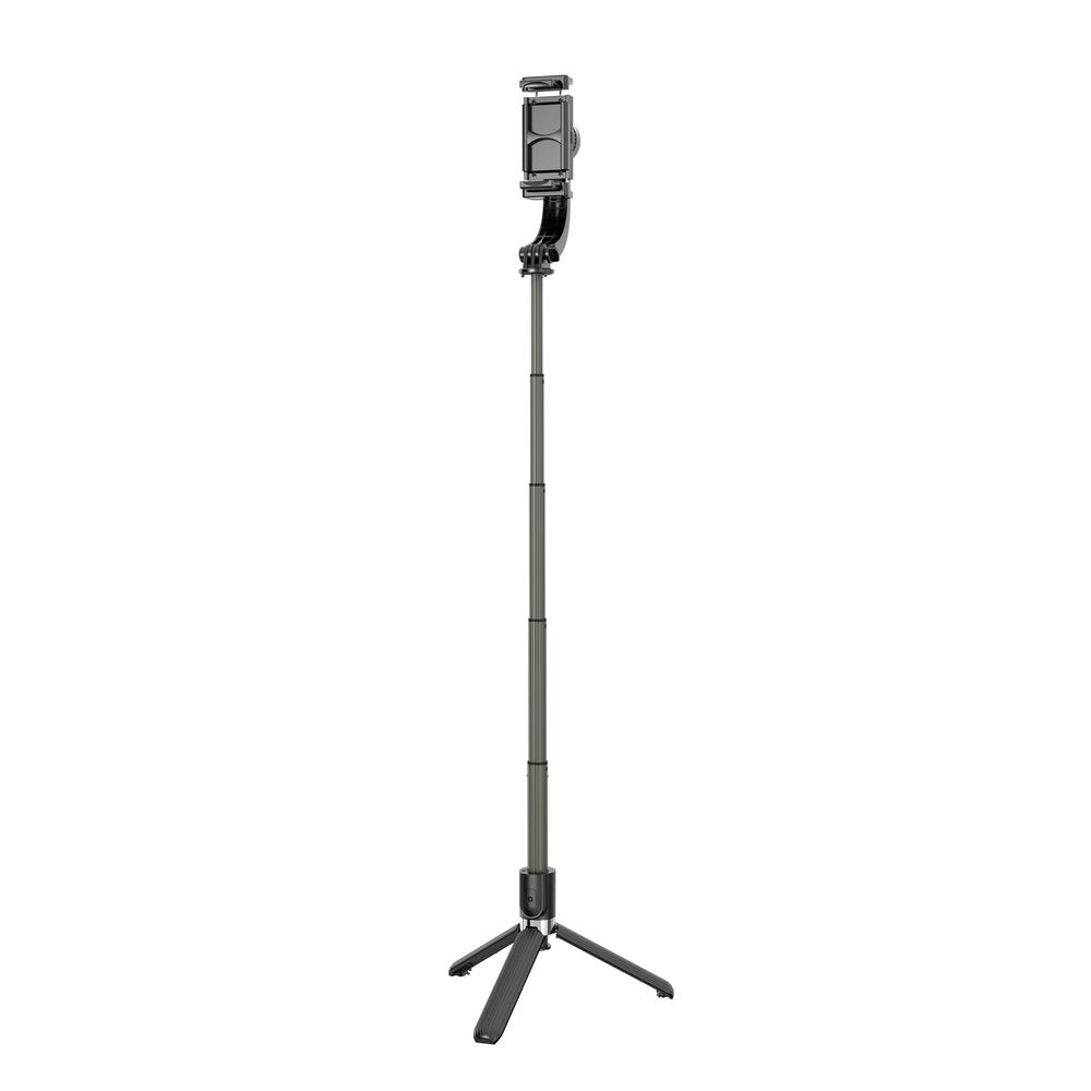 Блутут Селфи Стик с Трипод и Стабилизация, Gimbal Controll Wireless Stand, Черен (5)
