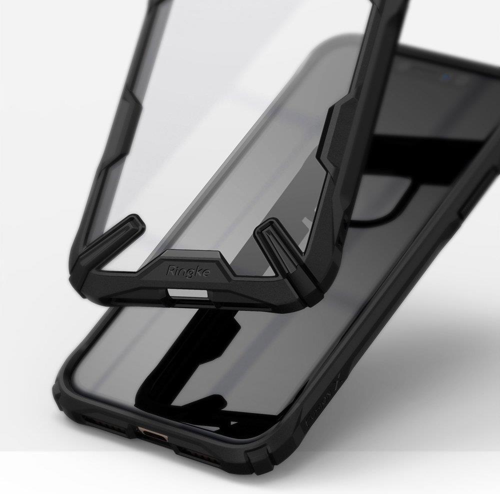 Противоударен Хибриден Калъф за iPhone 11, Ringke Fusion X Matte Case, Зелен (3)
