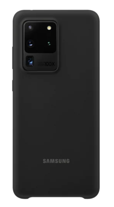 Оригинален Силиконов Калъф за Samsung S20 Ultra Silicone Cover Case EF-PG988TBEGEU, Черен