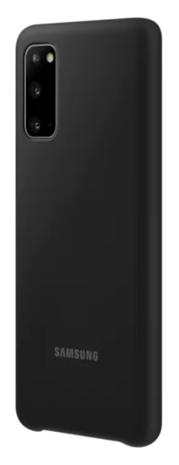 Оригинален Силиконов Калъф за Samsung S20 Silicone Cover Case EF-PG980TBEGEU, Черен (2)