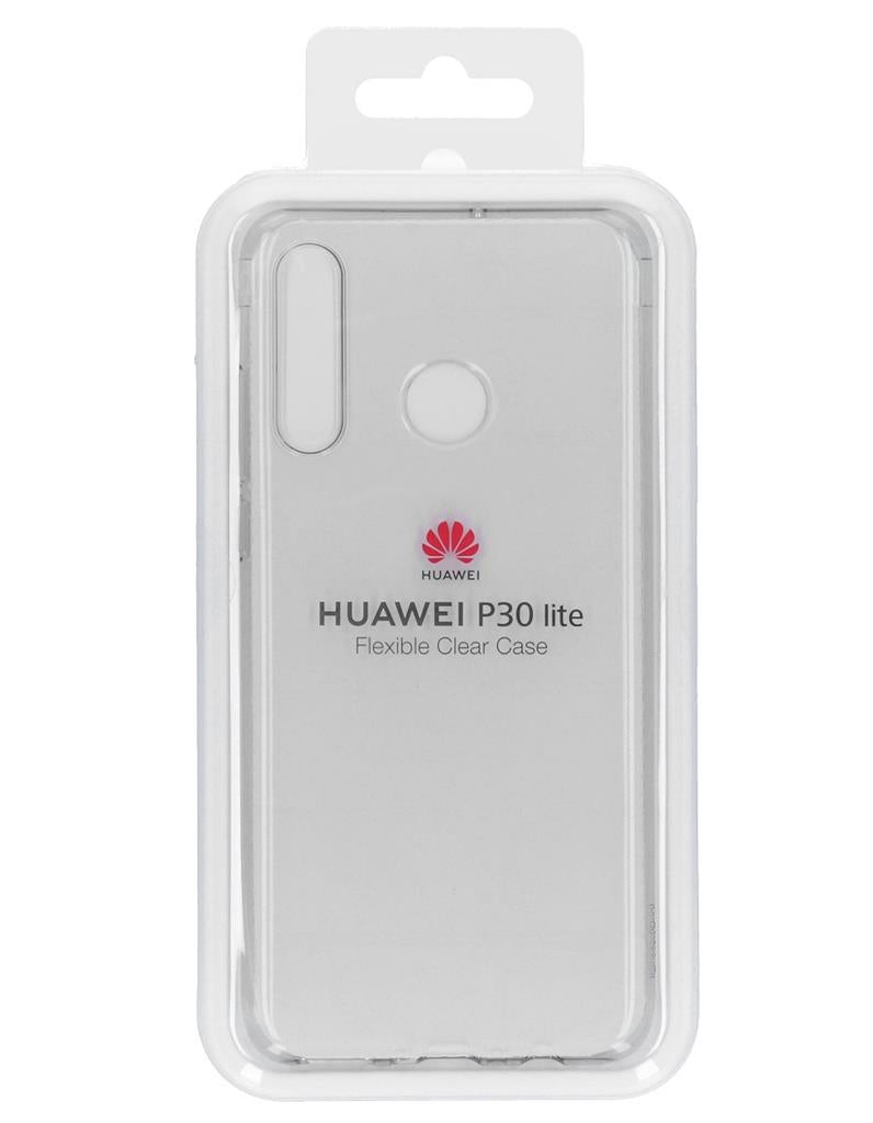 Оригинален Силиконов Калъф за Huawei P30 Lite Soft TPU Case, Прозрачен (3)