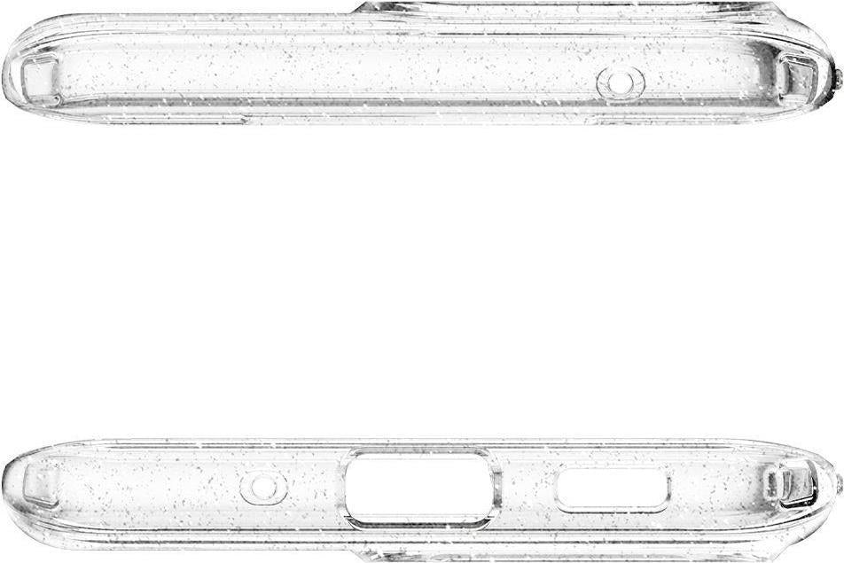 Противоударен Блестящ Калъф за Samsung S20 Ultra, Spigen Liquid Crystal Glitter Quartz Case, Прозрачен (9)