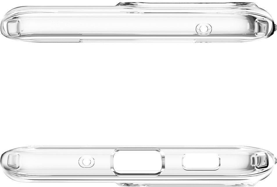 Противоударен Силиконов Калъф за Samsung S20 Ultra, Spigen Liquid Crystal Case, Прозрачен (9)