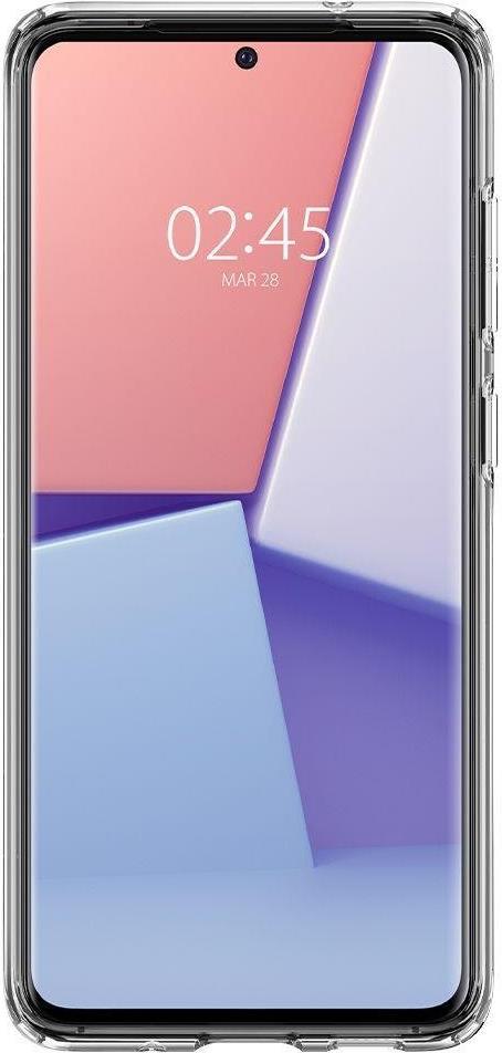 Противоударен Силиконов Калъф за Samsung S20, Spigen Liquid Crystal Case, Прозрачен (5)