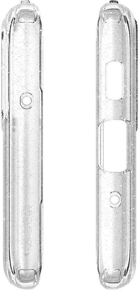 Противоударен Блестящ Калъф за Samsung S20 Plus, Spigen Liquid Crystal Glitter Quartz Case, Прозрачен (8)