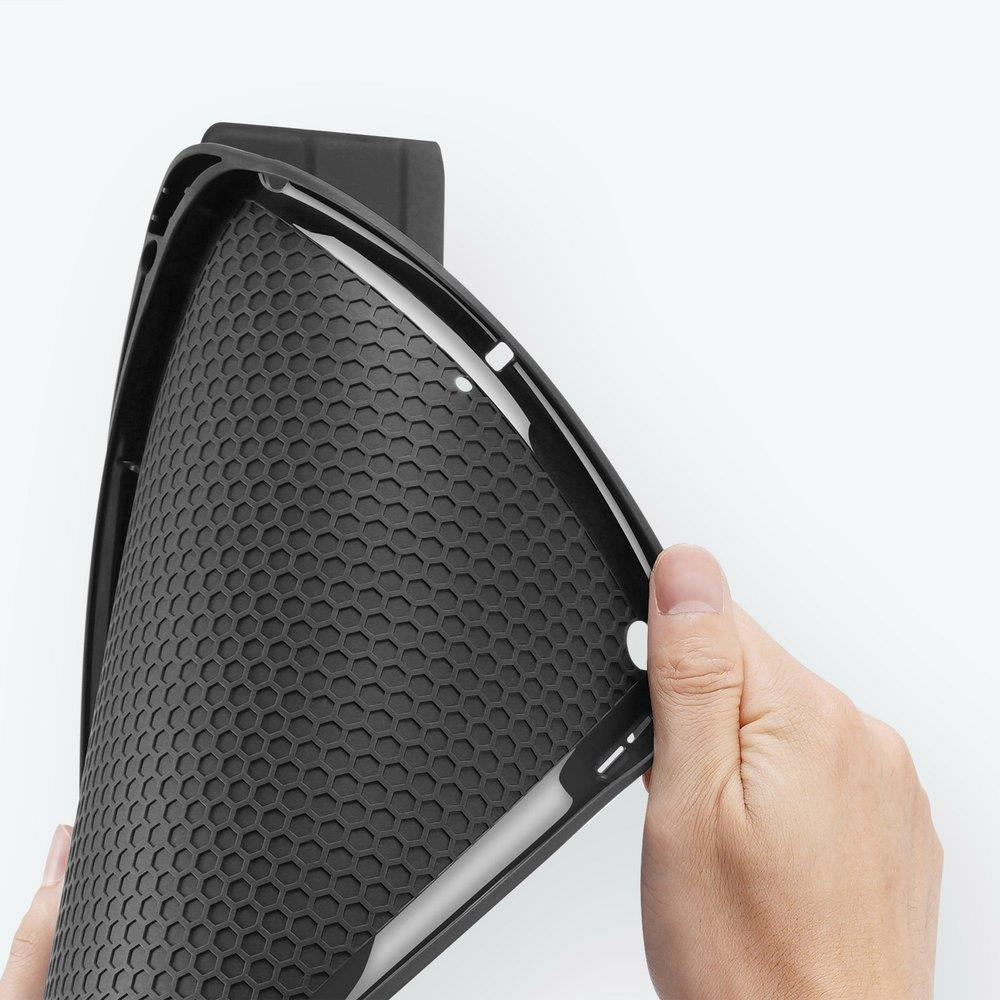 Калъф с Pen Поставка за iPad 9/ 8/ 7 10.2", Dux Ducis Osom Case, Черен (4)