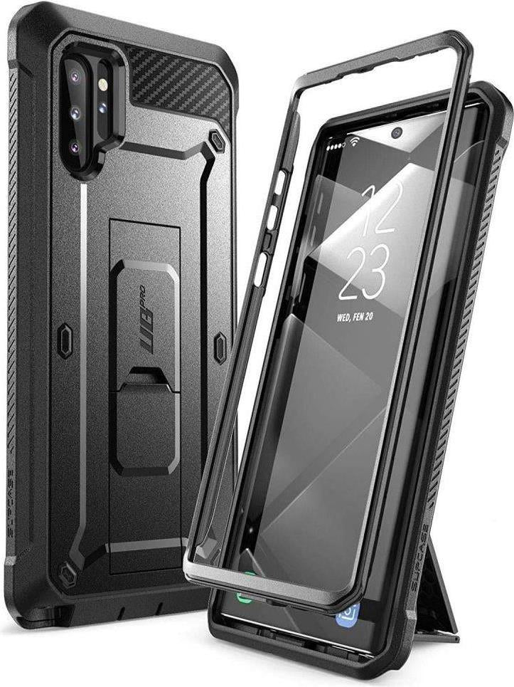 Противоударен Хибриден Калъф за Samsung Note 10 Plus, Supcase Unicorn Beetle Pro, Черен