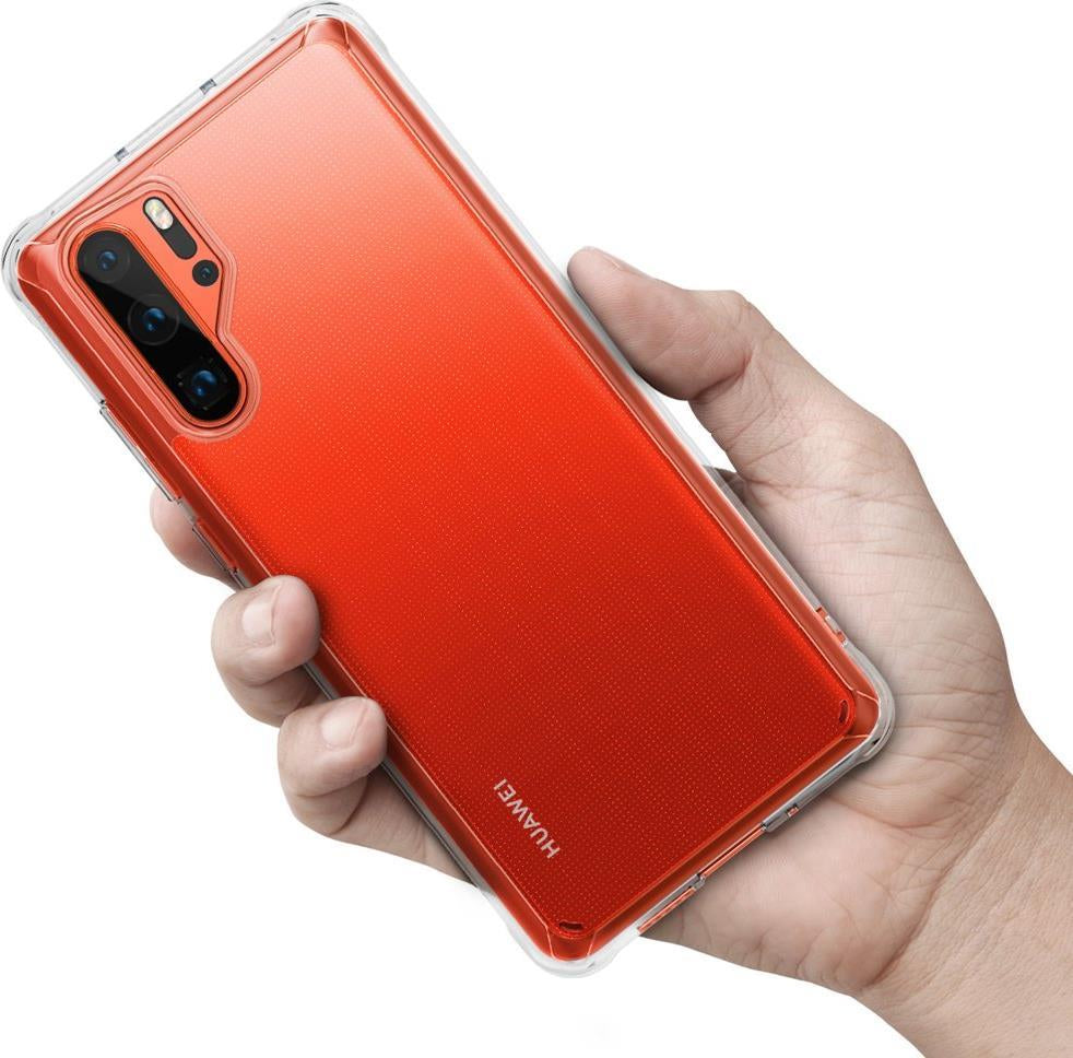 Противоударен Хибриден Калъф за Huawei P30 Pro, Ringke Fusion Case, Прозрачен (2)