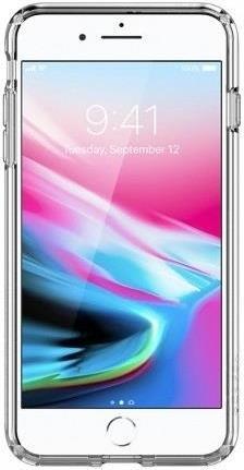 Противоударен Хибриден Калъф за iPhone 8/7 Plus, Spigen Ultra Hybrid Case, Прозрачен (3)