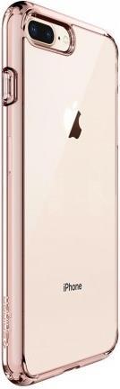 Противоударен Хибриден Калъф за iPhone 8/7 Plus, Spigen Ultra Hybrid Case, Розов (3)