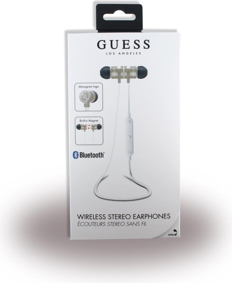 Безжични Слушалки, Guess Handsfree Bluetooth Guepbtgo, Златист (5)