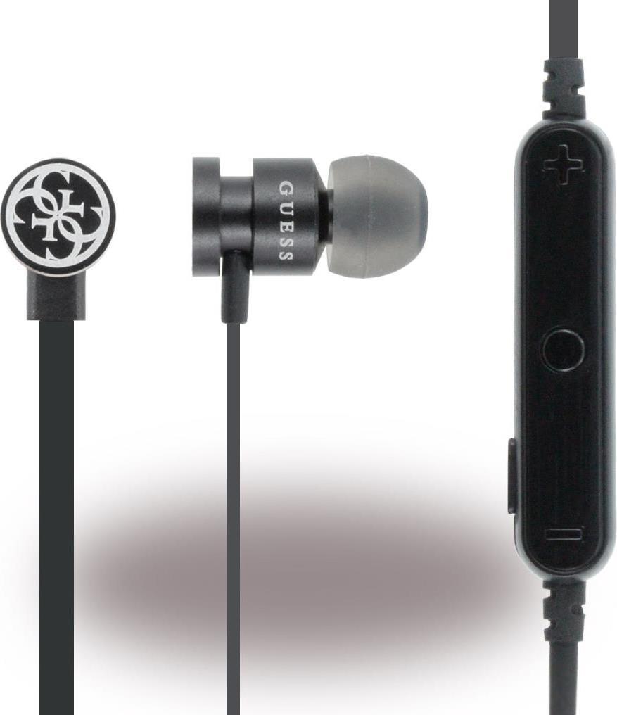 Безжични Слушалки, Guess Handsfree Bluetooth Guepbtbk, Черен