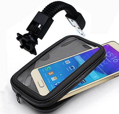 Стойка за Велосипед и Мотор, Ibroz Bike Holder Waterproof 5.8", Черен (3)