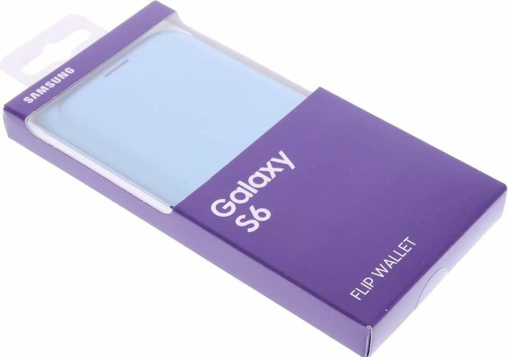 Оригинален Активен Калъф за Samsung S6 Book Case Ef-Wg920pl, Син (3)