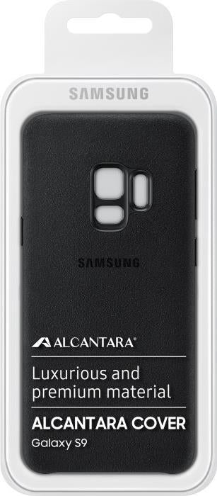 Оригинален Кожен Калъф за Samsung S9 Alcantara Cover Case Ef-Xg960asegww, Черен (3)