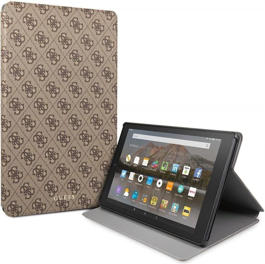 Универсален Калъф за Таблет, Guess Book Case 4G 10", Кафяв