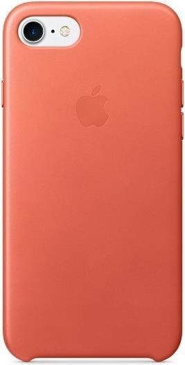 Оригинален Кожен Калъф за Apple iPhone SE 2022/2020 8/7, Leather Case Geranium, Червен