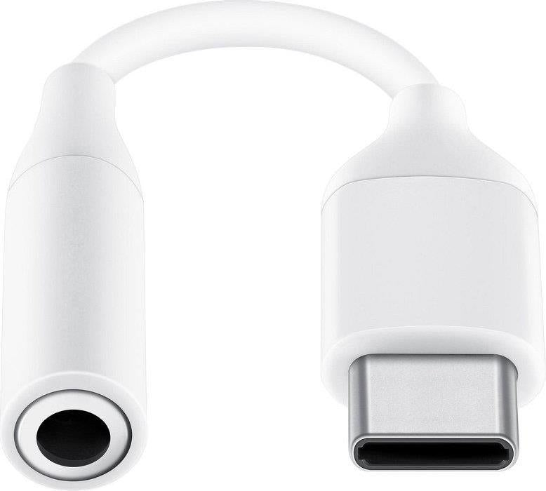 Оригинален Аудио Jack Преход/Адаптер, Samsung USB-C to Aux 3.5mm EE-UC10JUWE, Бял (3)
