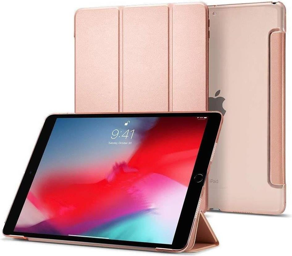 Защитен Калъф за iPad Air 3/ Pro 10.5", Spigen Smart Fold Case, Розов